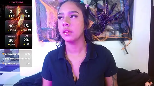 Snapshot of Shaarongp chatting on 10.18.25 Shaarongp online show from 10.18.25