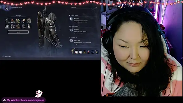 Snapshot of EmGreens chatting on 02.01.26 EmGreens online show from 02.01.26