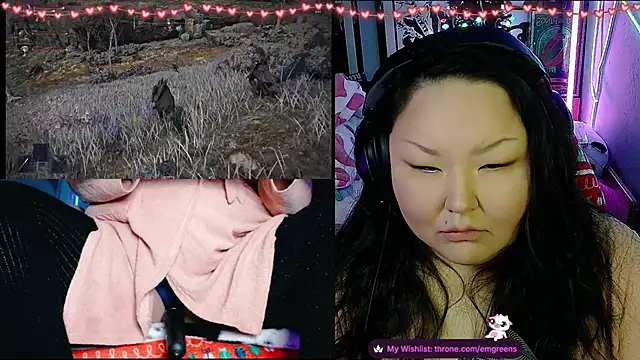 Snapshot of EmGreens chatting on 02.08.26 EmGreens online show from 02.08.26