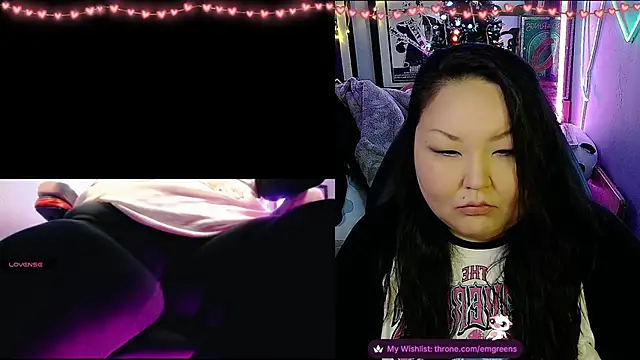 Snapshot of EmGreens chatting on 02.14.26 EmGreens online show from 02.14.26