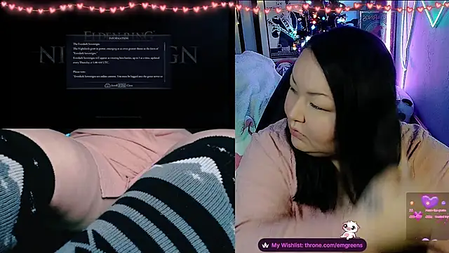 Snapshot of EmGreens chatting on 02.15.26 EmGreens online show from 02.15.26