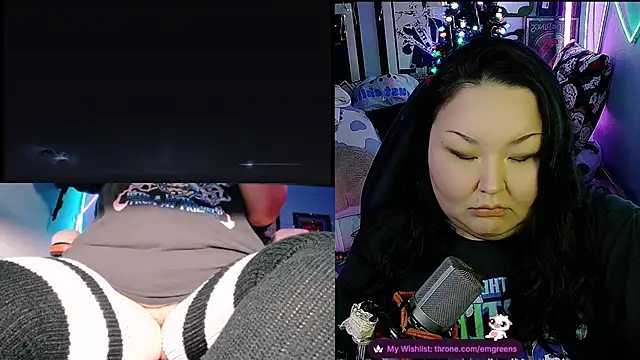 Snapshot of EmGreens chatting on 03.01.26 EmGreens online show from 03.01.26