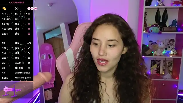 Snapshot of redbarbiedollx chatting on 10.21.25 redbarbiedollx online show from 10.21.25