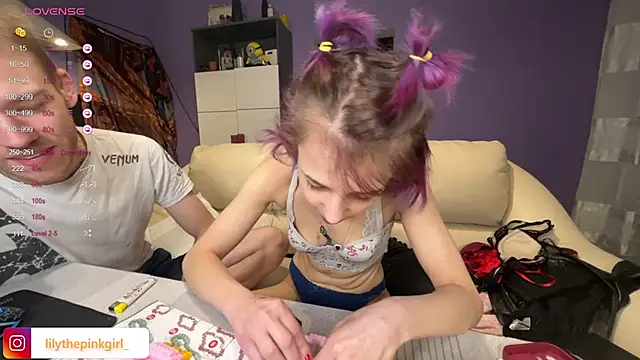 Snapshot of Lilythepinkgirl chatting on 02.12.25 Lilythepinkgirl online show from 02.12.25