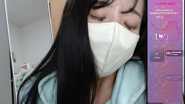 Snapshot of Rio_chan_ chatting on 03.10.25 Rio chan online show from 03.10.25