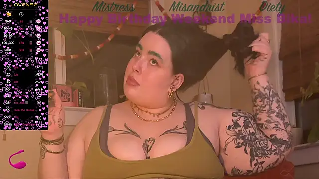 MissBika online show from 01.15.25