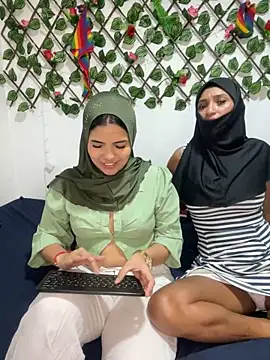 Arab rainbow girls online show from 12.21.24