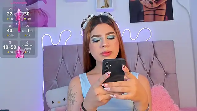 Snapshot of Ashley_piinkk_ chatting on 09.27.25 Ashley piinkk online show from 09.27.25