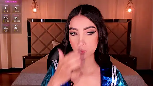 ValeriaVelvet online show from 10.31.25