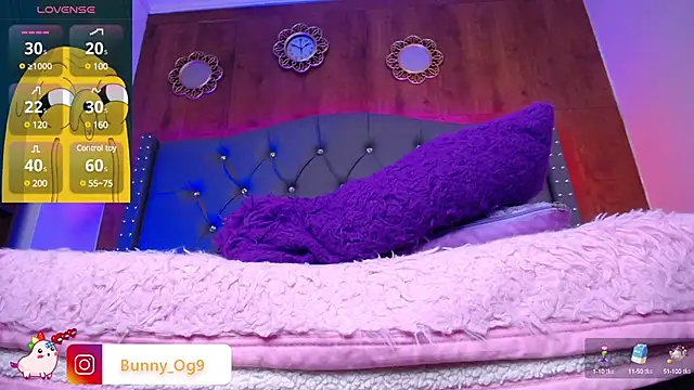 Bunny O online show from 02.11.25