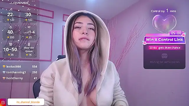 channel blonde a online show from 01.02.25