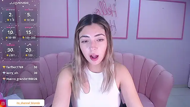 channel blonde a online show from 01.21.25