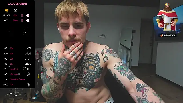 white King9999 online show from 02.13.25