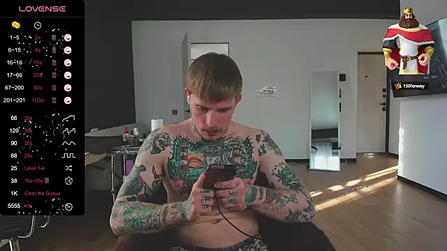 white King9999 online show from 03.01.25