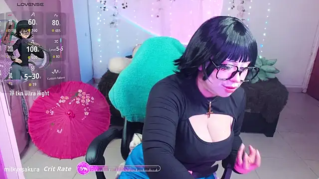 MilkyXSakura online show from 10.11.25