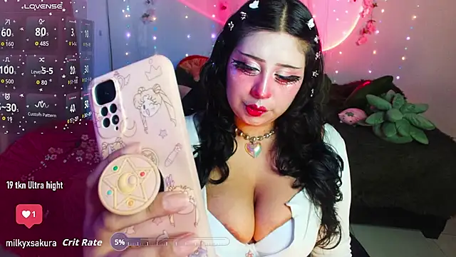 MilkyXSakura online show from 11.19.25