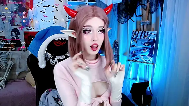 Snapshot of _Sparkland_ chatting on 10.26.25 Sparkland online show from 10.26.25