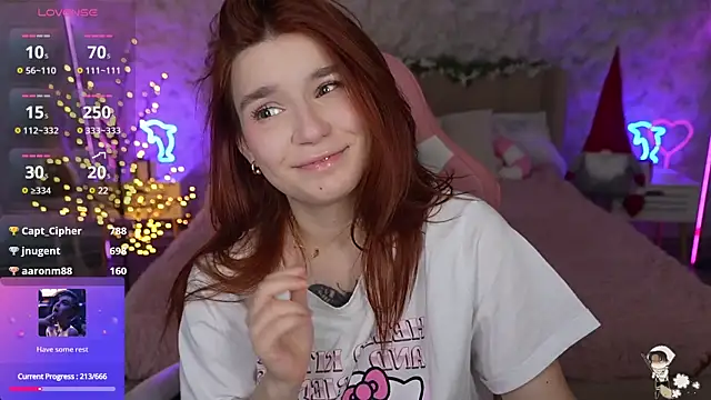 RedShinee online show from 01.13.25