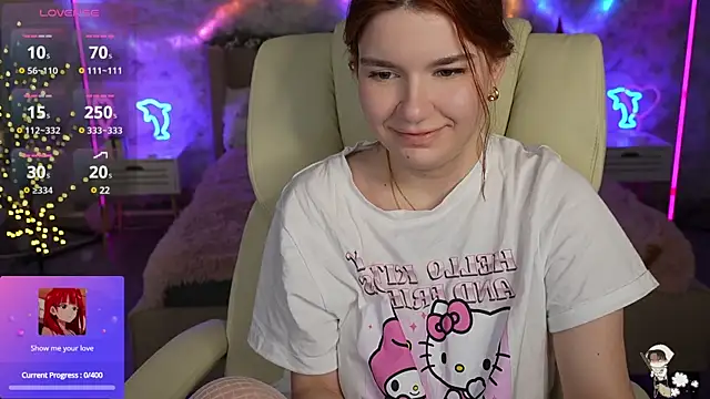 RedShinee online show from 01.31.25