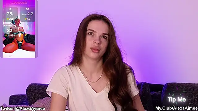 Snapshot of AlexaAimee chatting on 02.07.26 AlexaAimee online show from 02.07.26