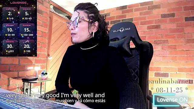 Snapshot of paulinabarnett- chatting on 11.09.25 paulinabarnett- online show from 11.09.25