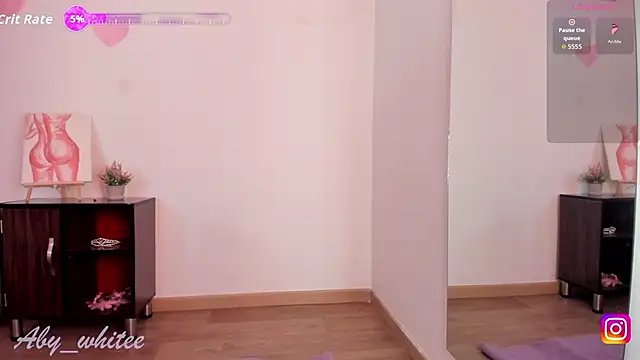 Snapshot of AbyWhitee chatting on 09.27.25 AbyWhitee online show from 09.27.25