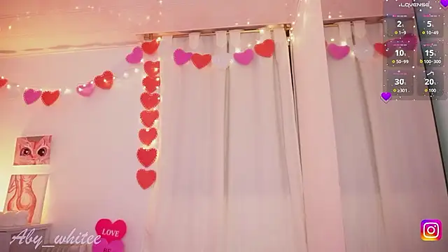 AbyWhitee online show from 03.15.26