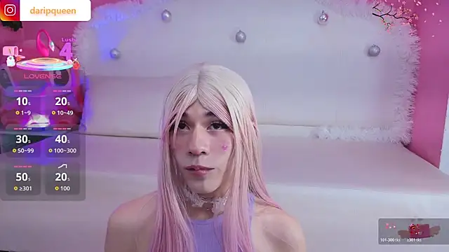 DaripQueen online show from 11.14.25