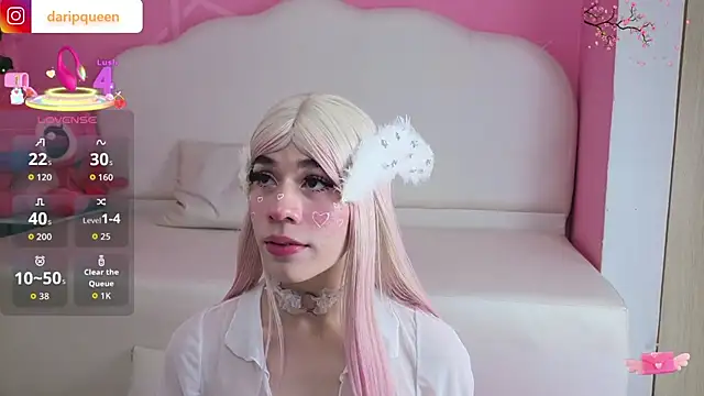 DaripQueen online show from 02.14.26