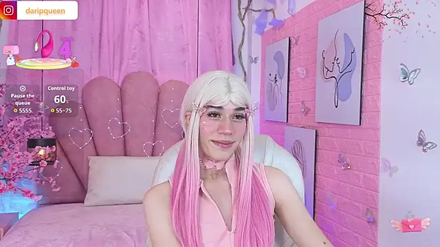 Snapshot of DaripQueen chatting on 05.20.26 DaripQueen online show from 05.20.26