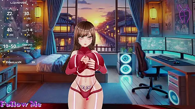 Snapshot of Hanaedamngirl chatting on 11.10.25 Hanaedamngirl online show from 11.10.25