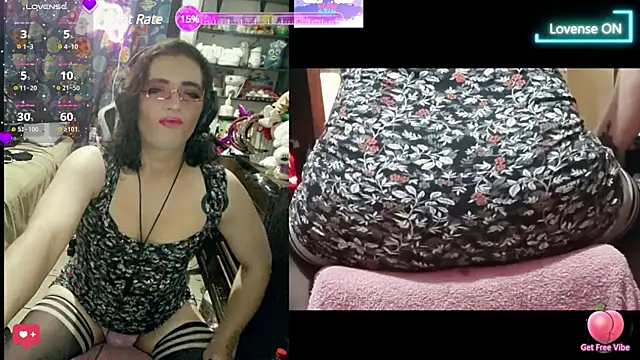 Snapshot of SissyFlorAzul chatting on 01.26.25 SissyFlorAzul online show from 01.26.25
