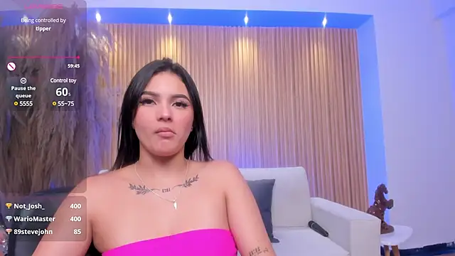 Tifanny Jhoson online show from 01.03.25