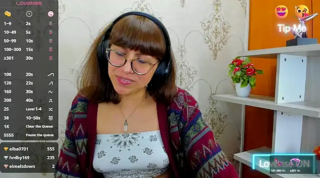 Snapshot of Nataly_Cloud chatting on 02.23.25 Nataly Cloud online show from 02.23.25