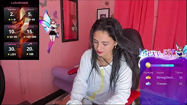 Snapshot of AliaAsad chatting on 02.28.25 AliaAsad online show from 02.28.25