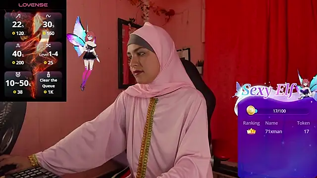 Snapshot of AliaAsad chatting on 03.14.25 AliaAsad online show from 03.14.25