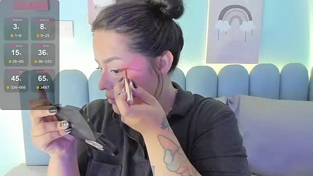 Snapshot of curvy_rousi chatting on 10.28.25 curvy rousi online show from 10.28.25