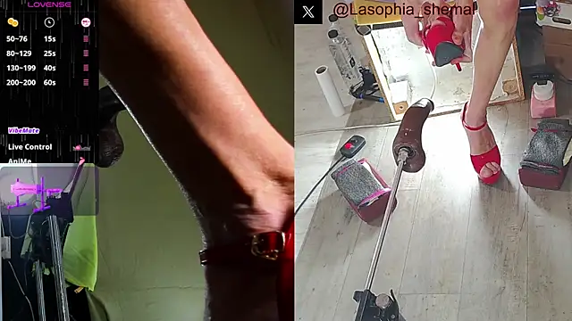 Snapshot of Lasofia chatting on 01.25.25 Lasofia online show from 01.25.25