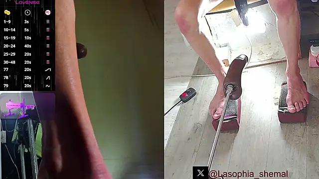 Snapshot of Lasofia chatting on 01.27.25 Lasofia online show from 01.27.25