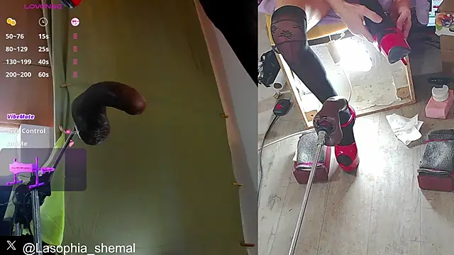 Snapshot of Lasofia chatting on 02.24.25 Lasofia online show from 02.24.25