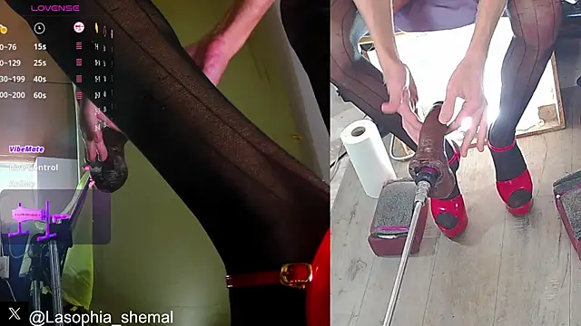 Snapshot of Lasofia chatting on 02.26.25 Lasofia online show from 02.26.25