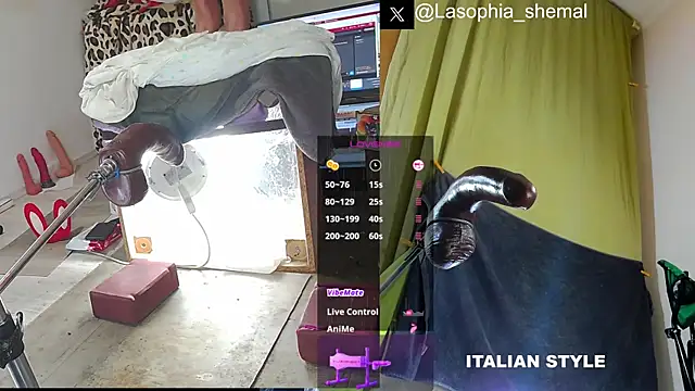 Snapshot of Lasofia chatting on 09.09.25 Lasofia online show from 09.09.25