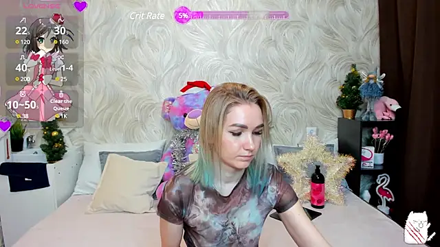 Snapshot of MilanaBlueberry chatting on 01.07.25 MilanaBlueberry online show from 01.07.25
