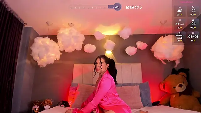 Snapshot of Alliemilky chatting on 03.19.25 Alliemilky online show from 03.19.25