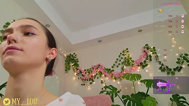 Snapshot of MyLou_ chatting on 02.05.25 MyLou online show from 02.05.25