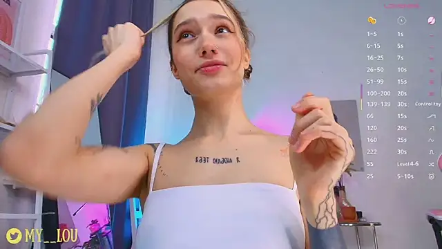 Snapshot of MyLou_ chatting on 05.13.26 MyLou online show from 05.13.26