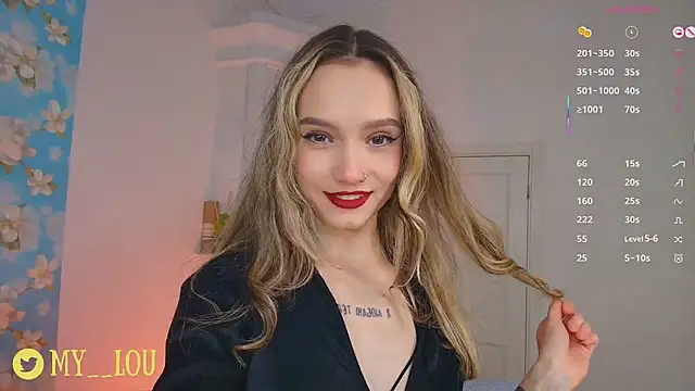 Snapshot of MyLou_ chatting on 05.28.26 MyLou online show from 05.28.26