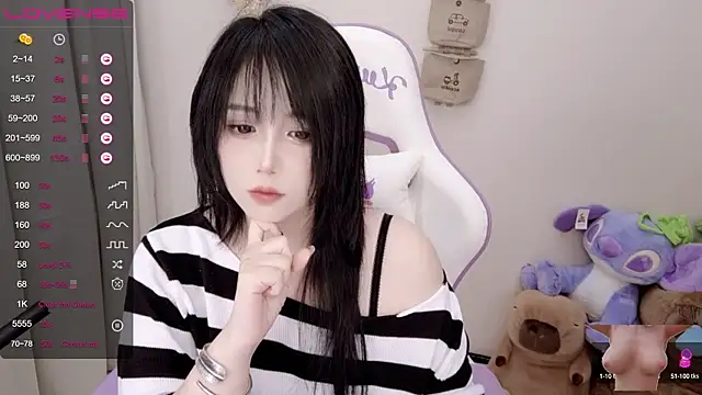 Snapshot of Vaness-a chatting on 01.21.25 Vaness-a online show from 01.21.25