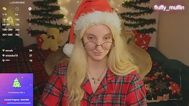 Snapshot of Fluffy_muffin_ chatting on 12.22.24 Fluffy muffin online show from 12.22.24
