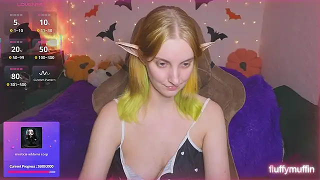 Fluffy muffin  online show from 10.16.25